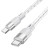Usb Кабель-зарядка Type-C на Type-C HOCO X99 Crystal icе 3A 60W 1м силиконовый серебристый