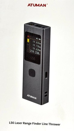Лазерный дальномер Duka LS6 черный