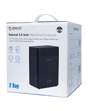 Док-станция для 2 HDD Orico DS200C3 черная