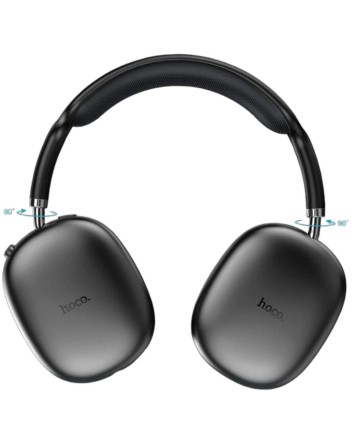 Стереонаушники Bluetooth полноразмерные Hoco W35 Air Light V5.3/45ч черные