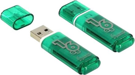 USB флеш накопитель Smartbuy 16GB Glossy Green (SB16GBGS-G)