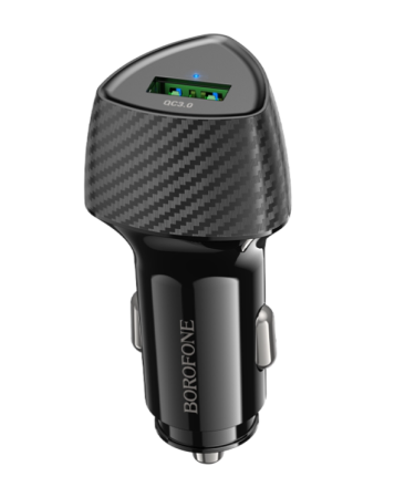 Автомобильное зарядное устройство Borofone BZ31 1USB 3A 18W черный