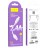 Usb Кабель-зарядка Lightning Hoco X96 2.4A 1м силиконовый белый