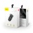 Автомобильное зарядное устройство Baseus Square Metal 1USB+1C 30W (CCALL-AS01) черное
