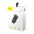Автомобильное зарядное устройство Baseus Square Metal 1USB+1C 30W (CCALL-AS01) черное
