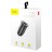 Автомобильное зарядное устройство Baseus Square Metal 1USB+1C 30W (CCALL-AS01) черное