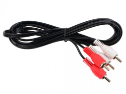 Кабель 2xRCA (папа) - 2xRCA (папа) Perfeo (R3003) 2м