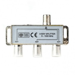 Делитель ТВ-сигнала (&quot;Краб&quot;) 1 на вход-3 на выход Smartbuy (A223)