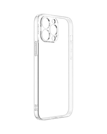 Чехол-накладка силикон 1.5мм i-Phone 13 Pro Max 6.7&quot; прозрачный с закрытой камерой