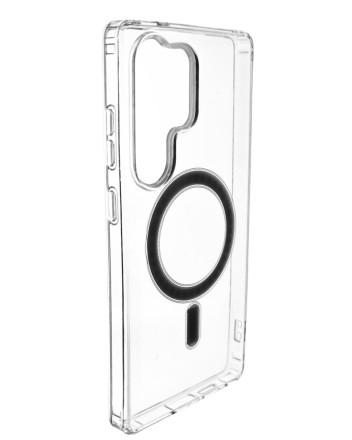 Накладка для Samsung Galaxy S25 Ultra силикон MagSafe Clear Case