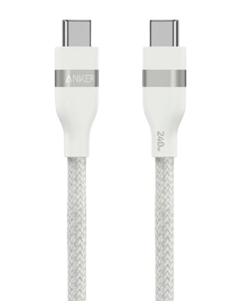 Usb Кабель-зарядка Type-C на Type-C Anker  (A82E2621) 240W 0.9м белый
