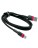 Usb Кабель-зарядка Lightning Baseus Cafule 1м (CALKLF-B19) черно-красный