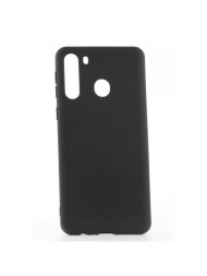 Накладка для Samsung Galaxy A21 Silicone cover черная