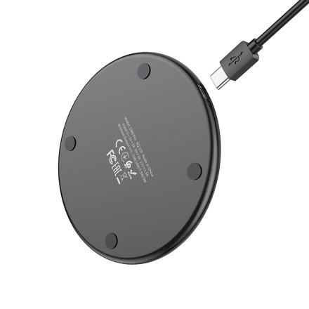 Беспроводное зарядное устройство Hoco CW6 Pro 15W черное