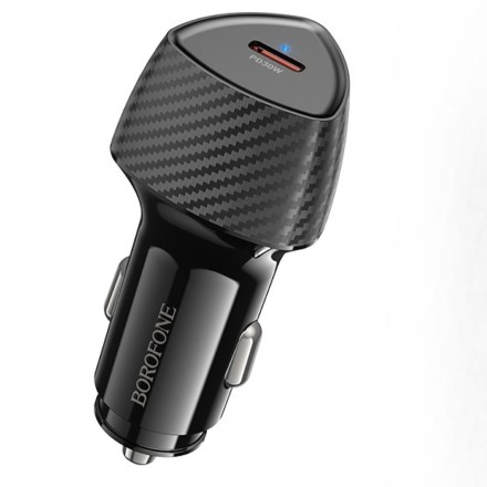 Автомобильное зарядное устройство Borofone BZ31B USB-C 30W QC3.0 черный