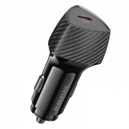 Автомобильное зарядное устройство Borofone BZ31B USB-C 30W QC3.0 черный