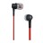 Стереонаушники с микрофоном Remax RM-535 1.2м плоские красные