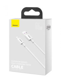 Baseus Superior Series Fast Charging Data Cable USB to Type-C 66W 2m White
