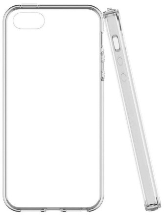 Чехол-накладка силикон 2.0мм i-Phone 5/5s прозрачный