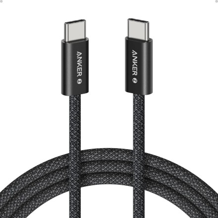 Usb Кабель-зарядка Type-C на Type-C Anker Zolo(A8060P11) 240W 1.5м чёрный