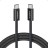 Usb Кабель-зарядка Type-C на Type-C Anker Zolo(A8060P11) 240W 1.5м чёрный