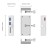 USB-хаб Orico MH2AC 2xUSB3.0/SD серебристый