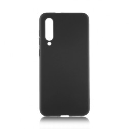 Чехол-накладка для Xiaomi Mi 9 силикон матовый чёрный