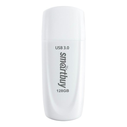 3.0/3.1 USB флеш накопитель SmartBuy 128GB Scout (SB128GB3SCW) белый