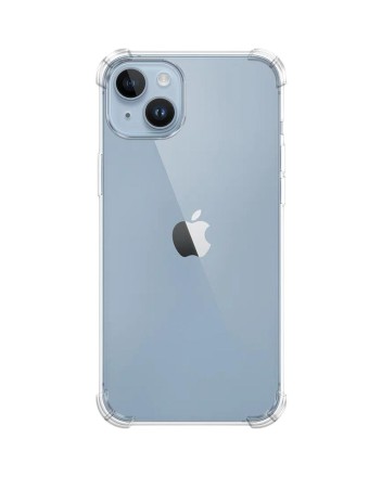 Чехол-накладка силикон 1.5мм i-Phone 14 прозрачный противоударный тех.пак