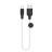 Usb Кабель-зарядка Type-C Hoco X21 Plus Silicone 3A 25см мягкий силиконовый белый