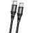 Usb Кабель-зарядка Type-C на Type-C Hoco X50 5A 100W 2м черный