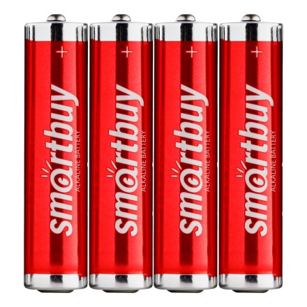 Батарейка алкалиновая Smartbuy LR6/4SB (60/720) (SBBA-2A04SB)