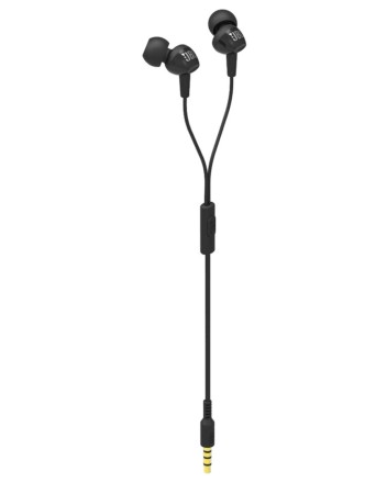 Наушники с микрофоном JBL C100SI 1.2м черный