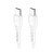 Usb Кабель-зарядка Type-C на Type-C Hoco X37 1м белый