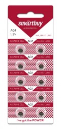 Батарейка часовая Smartbuy AG1-10B (200/2000) SBBB-AG1-10B