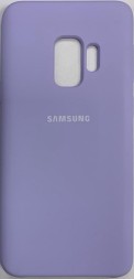 Накладка для Samsung Galaxy S9 Silicone cover лаванда