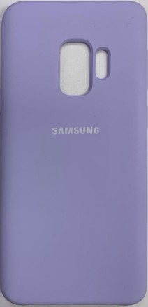 Накладка для Samsung Galaxy S9 Silicone cover лаванда
