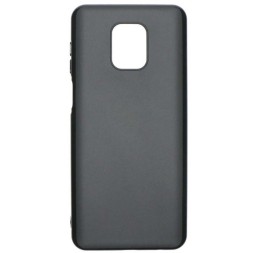 Чехол-накладка для Xiaomi Redmi Note 9 силикон 1мм матовый чёрный