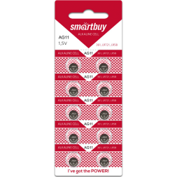 Батарейка часовая Smartbuy AG11-10B (200/2000) SBBB-AG11-10B