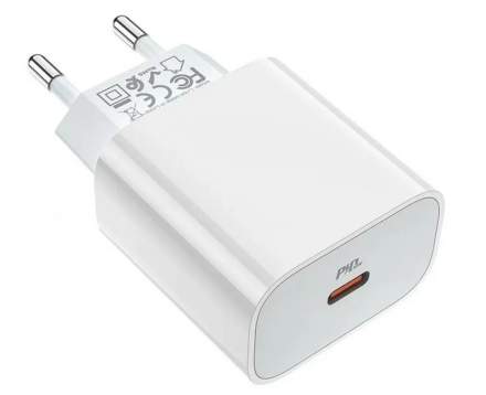 Сетевое зарядное устройство Hoco C76A Plus 1C 20W белое