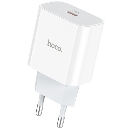 Сетевое зарядное устройство Hoco C76A Plus 1C 20W белое