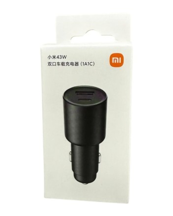 Автомобильное зар. устр. Xiaomi Xiaomi Mi Car Charger 43W 1USB/1USB-C  черное