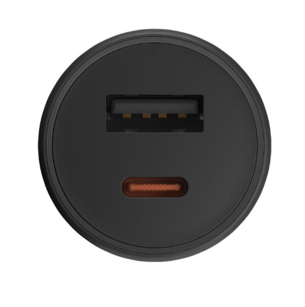 Автомобильное зар. устр. Xiaomi Xiaomi Mi Car Charger 43W 1USB/1USB-C  черное
