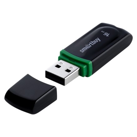 USB флеш накопитель Smartbuy 16GB Paean Black (SB16GBPN-K)