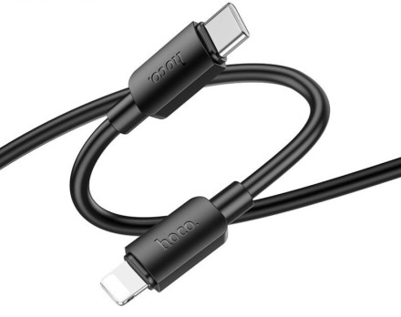 Usb Кабель-зарядка Type-C на Lightning Hoco X96 2.4A 1м черный