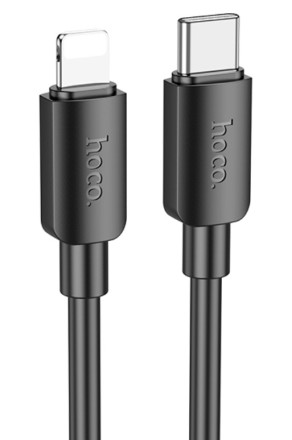 Usb Кабель-зарядка Type-C на Lightning Hoco X96 2.4A 1м черный