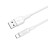 Usb Кабель-зарядка Type-C Hoco X25 Soarer 3A 1м силиконовый белый