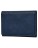 Кожаный чехол-бумажник Leather Wallet с MagSafe для Apple i-Phone синий