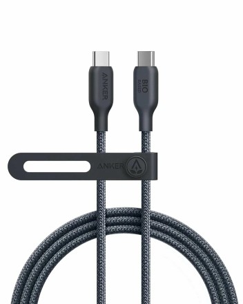 Usb Кабель-зарядка Type-C на Type-C Anker (A80F6P11) 240W 1.8м чёрный