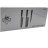 Набор кухонных ножей Xiaomi Spetime 3-Piece Steel Kitchen Knife Set W03-GS (3 ножей) черный